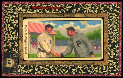 Picture, Helmar Brewing, T206-Helmar Card # 10, Ty COBB (HOF); Honus WAGNER (HOF);, Shaking Hands, Multiple